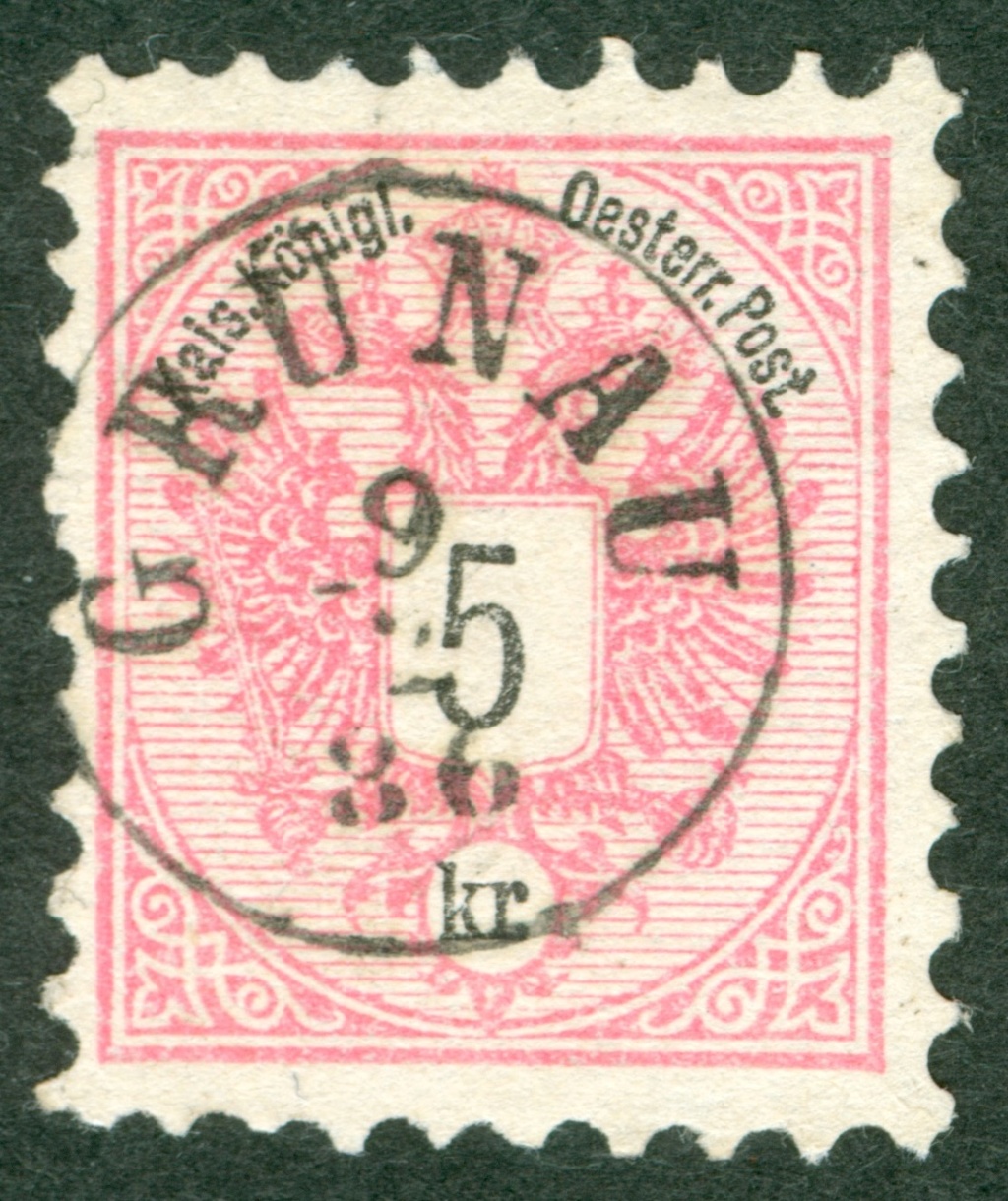 Ortsstempel von kleinen Orten 1883_510