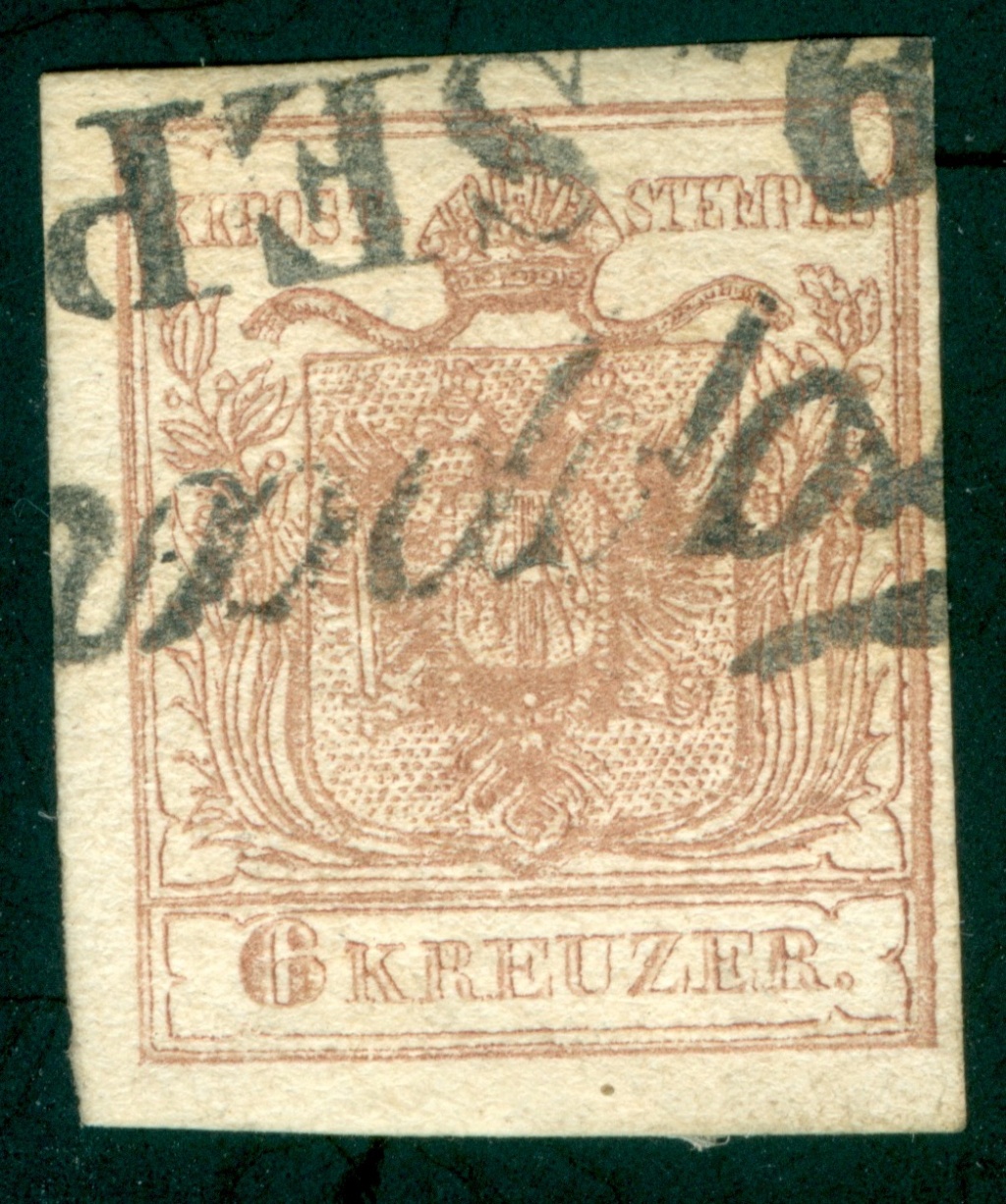 Die erste Österreichische Ausgabe 1850 - Seite 25 6_kr_t11