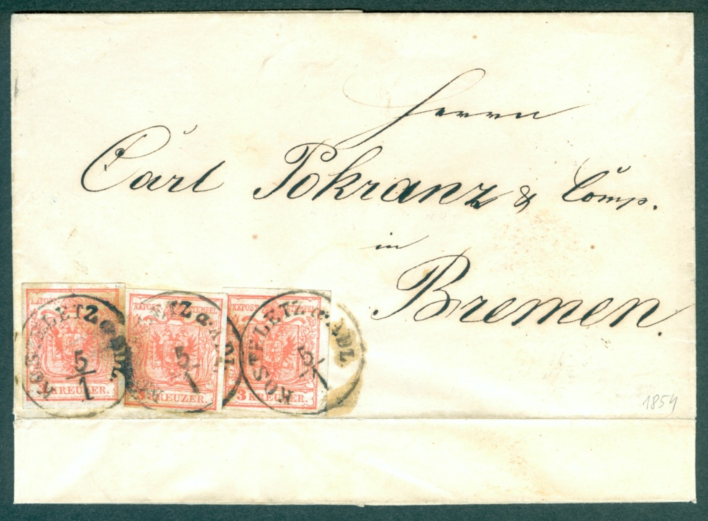 Marken - Die erste Österreichische Ausgabe 1850 - Seite 25 Brief_12