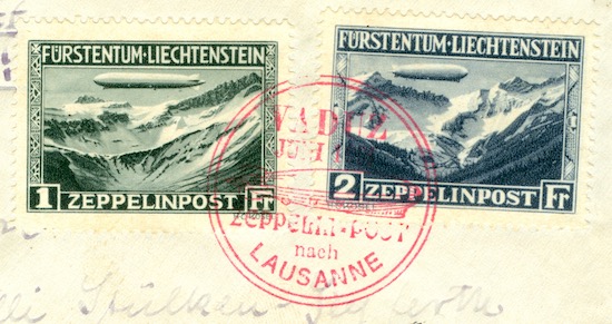 Zeppelin-Flugpostmarken Lz_12742