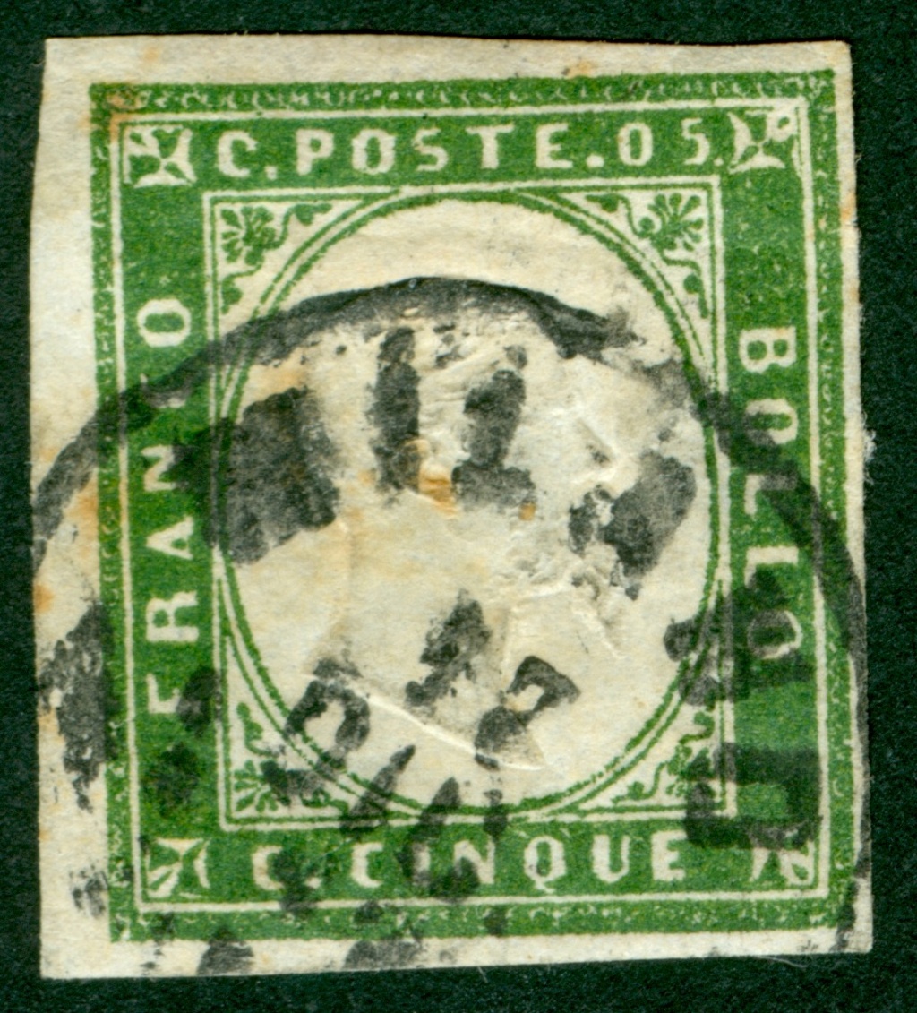 Briefmarken von Sardinien in L-V gebraucht Sardeg10