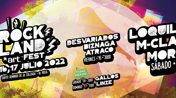 Rock Land Fest 2022: 15, 16 y 17 de julio. Santo Domingo de La Calzada. Loquillo, M Clan, Biznaga, Morgan - Página 4 Ad108410