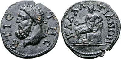 AE18 semi-autónomo de Callatis. Siglo III d C. Moesia10