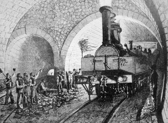 Le tunnel ferroviaire du Mont-Cenis dans les deux guerres mondiale 9_tunn11