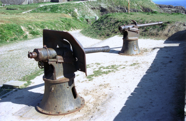 Le canon de 95 Mle 1888 en défense des côtes Batter82