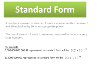 standard form  00561710