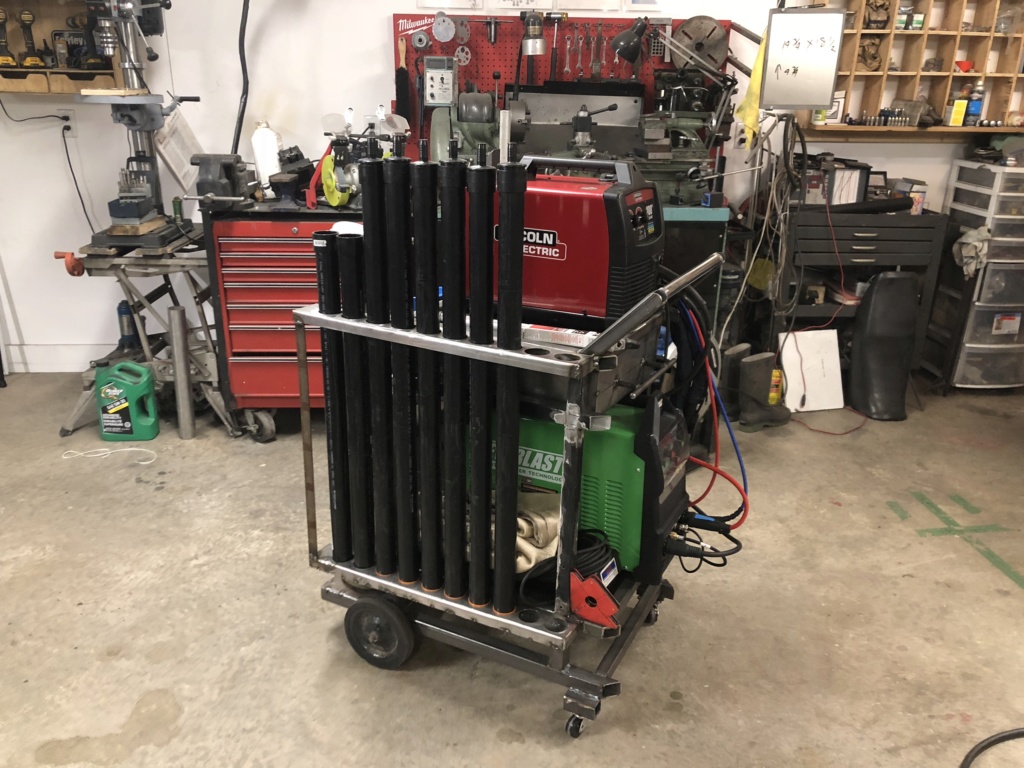 Welding cart fabrication 3a0a4410