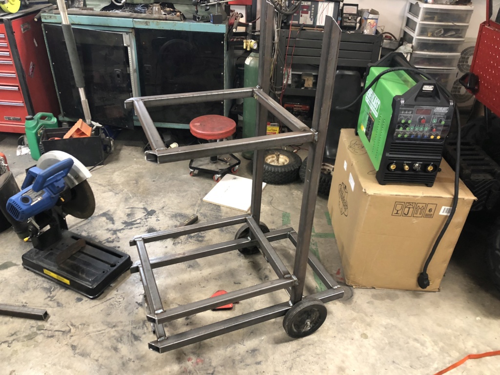 Welding cart fabrication 4612c810