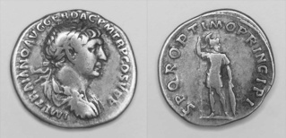 Recherches sur un denier de Trajan Sans_t10
