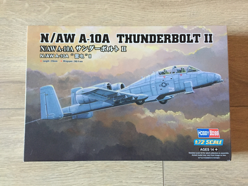 [Hobby Boss] Fairchild Republic YA-10B N/AW Thunderbolt II - 1/72 (ya10b) 01_box10