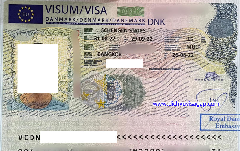 Dịch vụ làm visa Đan Mạch tại TPHCM nhanh và trọn gói Visa-d10