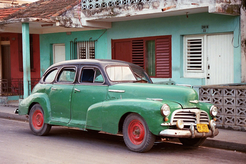 Almendrones in Cuba. 0847