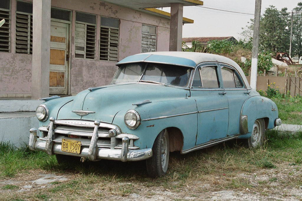 Almendrones in Cuba. 3611