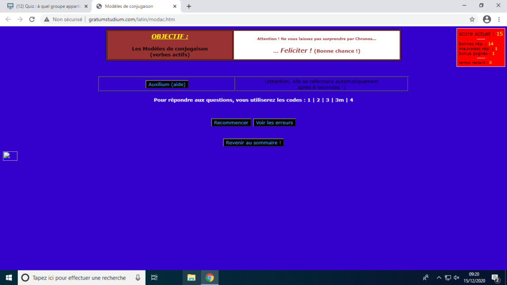Quiz : à quel groupe appartient un verbe latin ? - Page 23 Quiz10