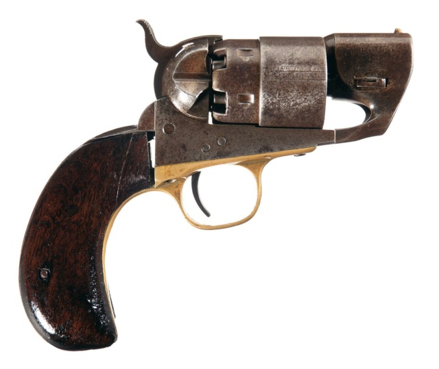 Colt 1851 sheriff à crosse bec de corbeau 123411