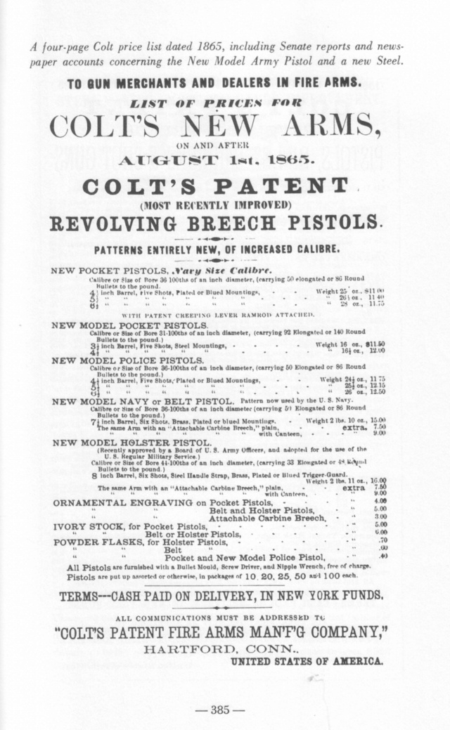 La nébuleuse histoire du Colt Pocket Of Navy Caliber - Page 3 1865_c10