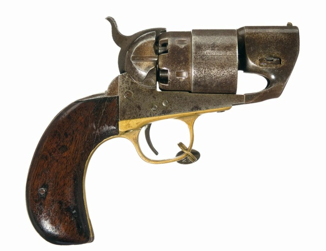 Le Colt 1860 'Shortened' au barillet full fluted de HWS. C02ba810