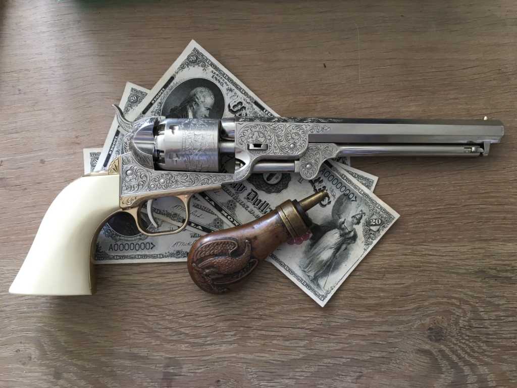 Le Colt 1851 de WILD B ILL HICKOK Img_1681