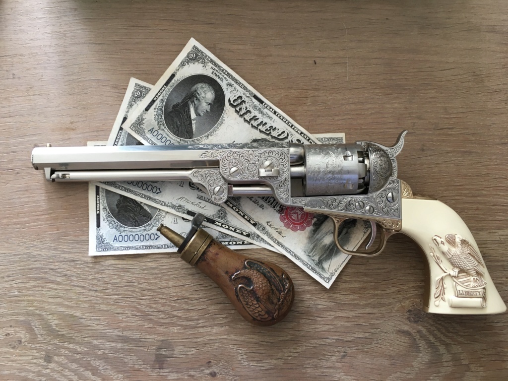 Le Colt 1851 de WILD B ILL HICKOK Img_1683