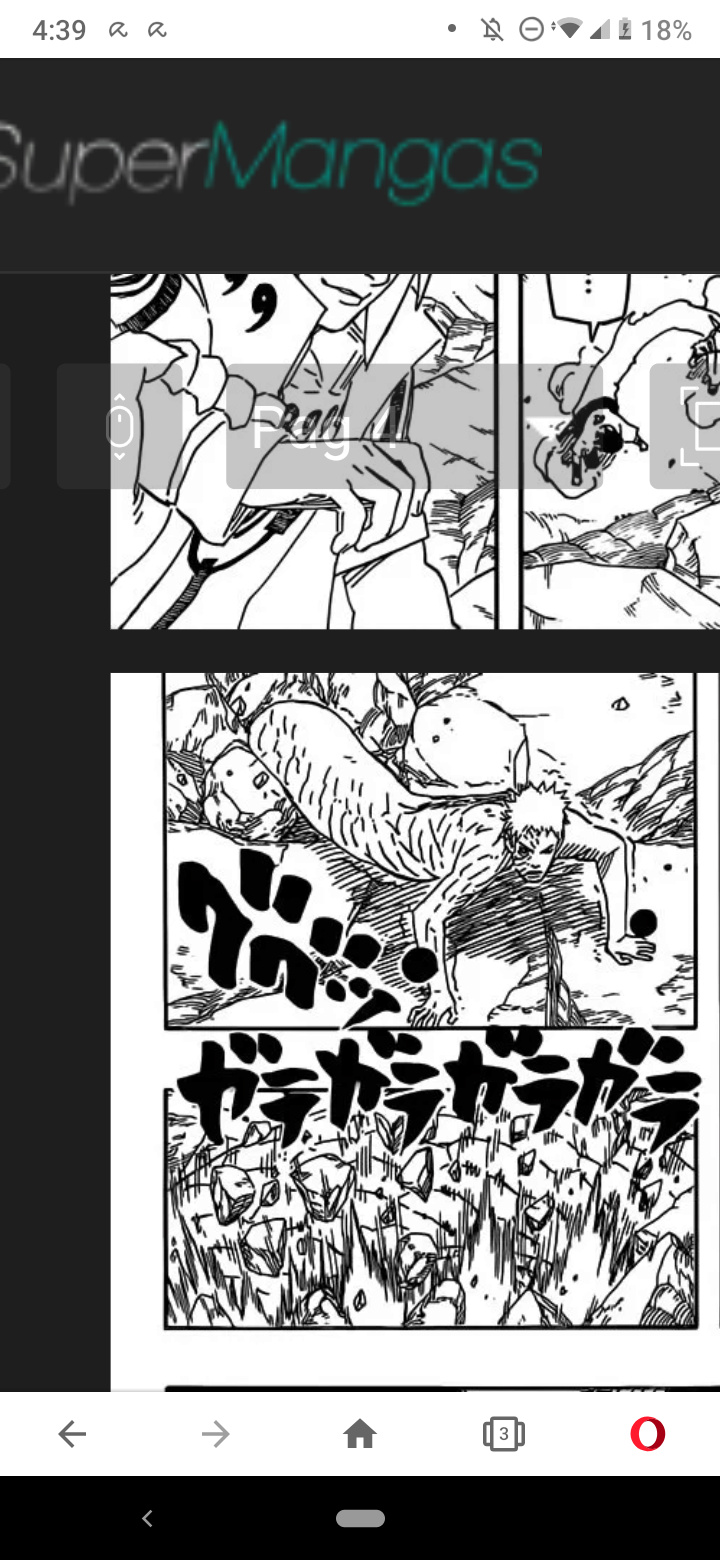 Sobre a comparação de velocidade entre Tendou e Sandaime Raikage. Screen11