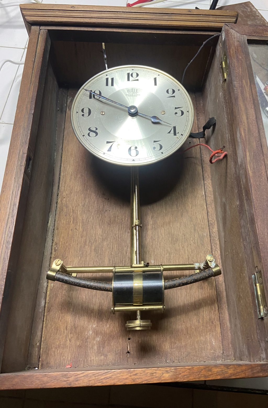 Restauration pendule Bulle Clock  Img_4710
