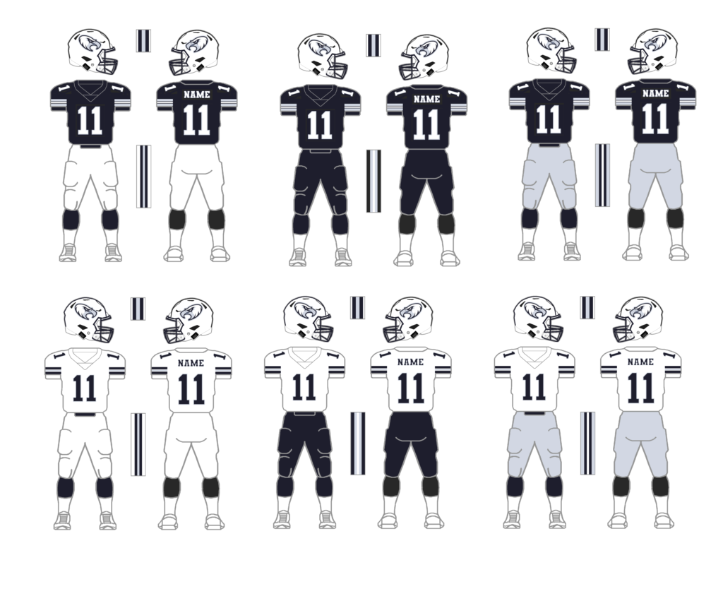 Arizona Eagles Unveil Updated Logo/Uniforms for 2025 24_uni10