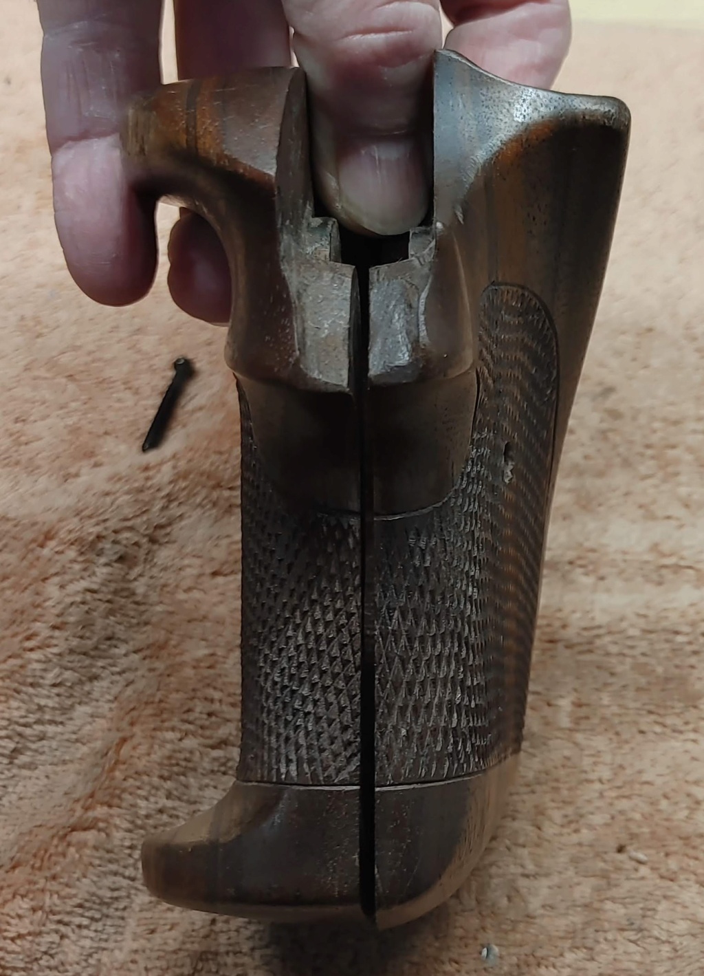 SOLD: Herrett Target Grips (XL) for S&W Round Butt L-Frame Revolver - $50 + shipping 20210626