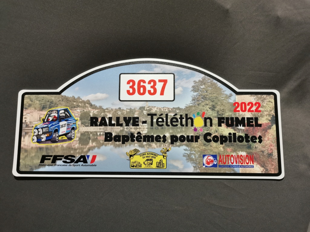 [47][04/12/2022] Rallye-Téléthon de Fumel 2022 Plaque10