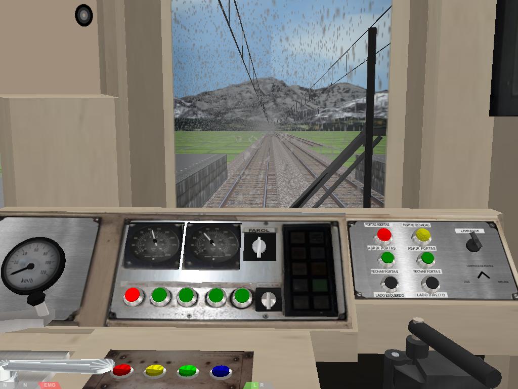RAINDROPS RUN ON TRAINS WITH 3D CABINS? Openbv11