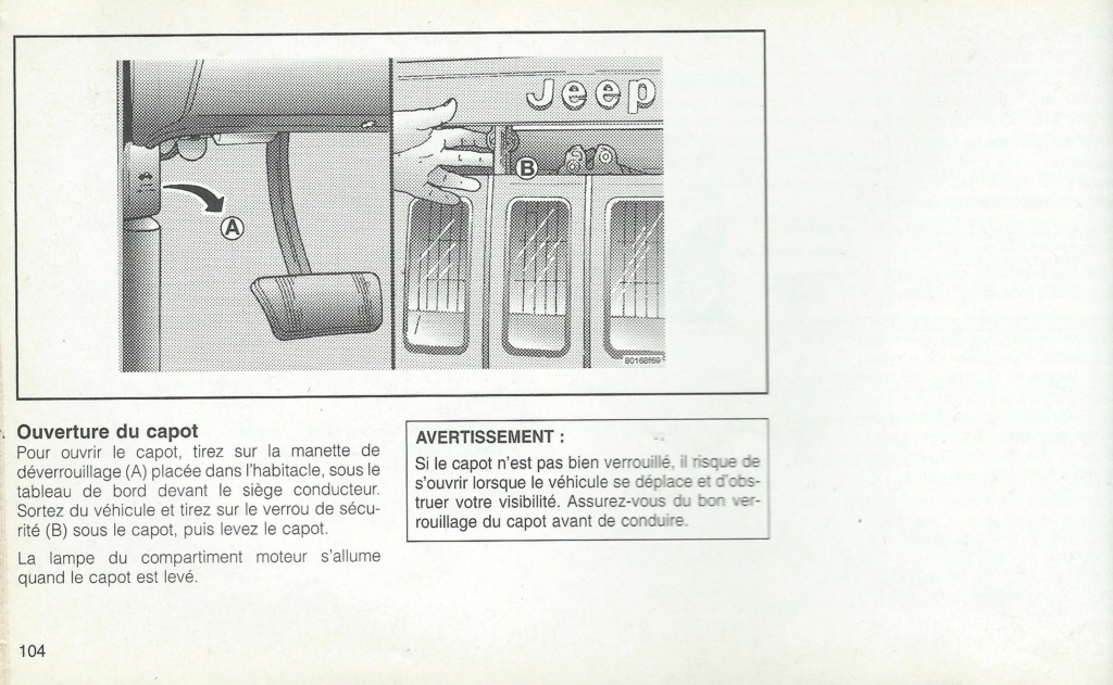 Manuel de l 'Utilisateur ( celui que vous avez dans votre boite à gants)  Scan0217