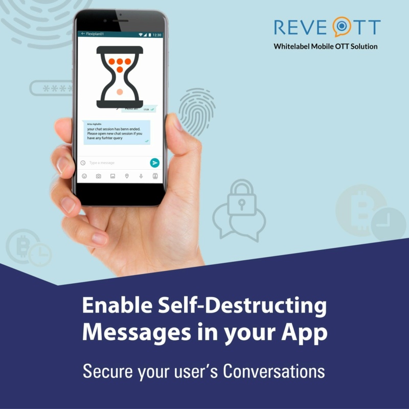 Enable Self-Destructing Messages in your App & Secure your User's Conversations 30036511