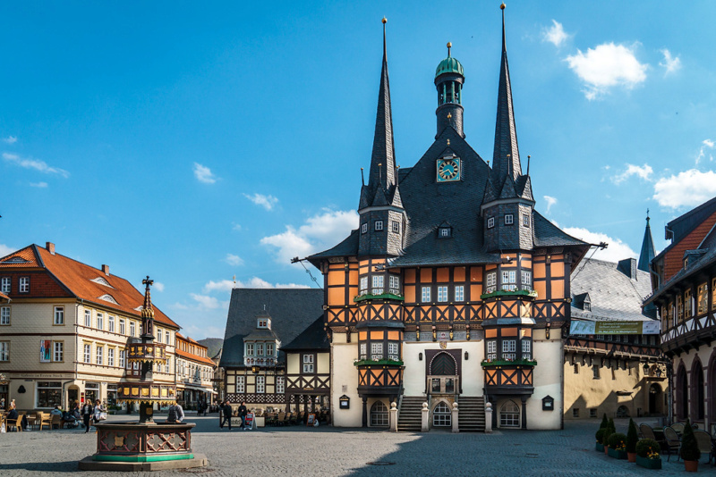 Ратуша Вернигероде (Rathaus Wernigerode)  - это историческое здание в центре города  56381910