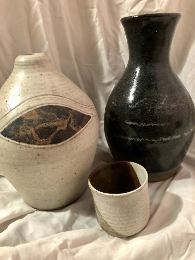 3 pottery pieces same mark  83543d10