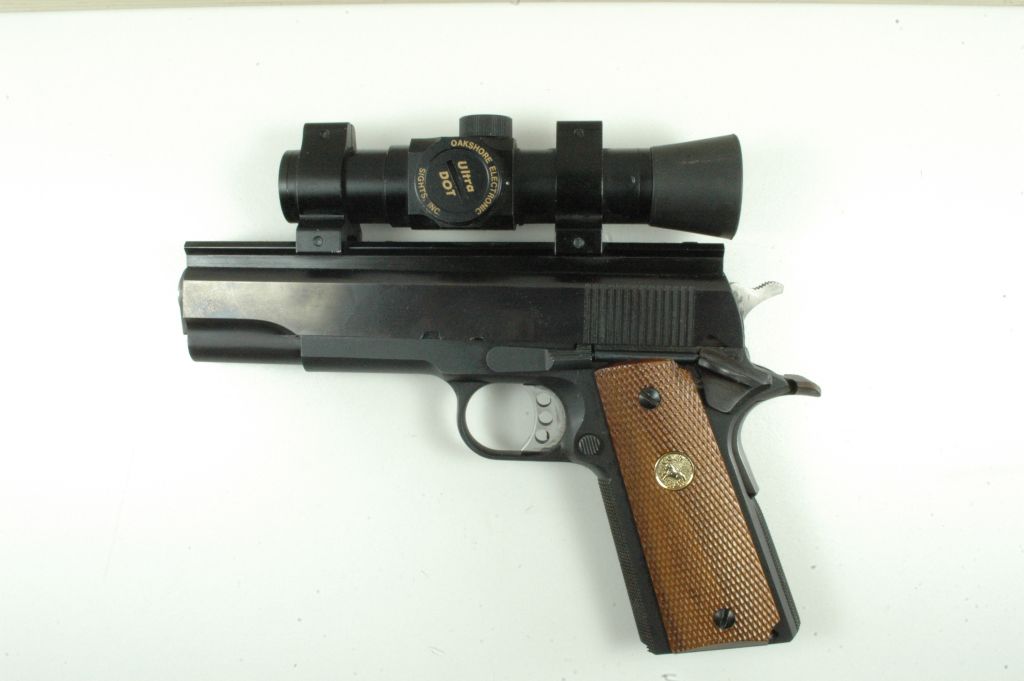 WTS Caspian Framed 1911 Wadcutter Gun 10017
