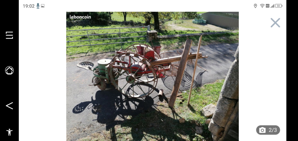 Arracheuse-planteuse de pommes de terres HENRI PERET LIMOGES Screen12