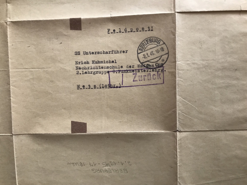 lettre Waffen SS SS-Panzer-Division „Leibstandarte SS Adolf Hitler Img_1410