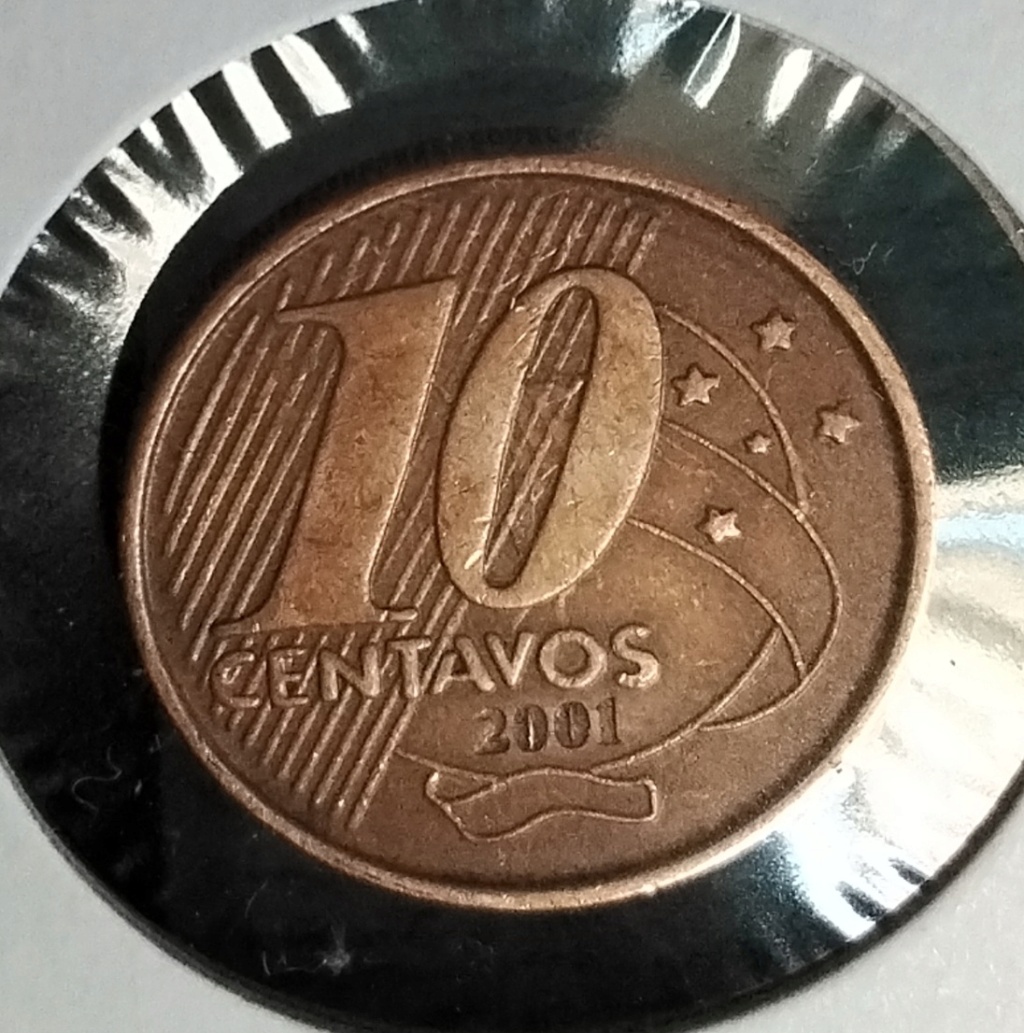 10ctvs Brasil 2001  Cm240522