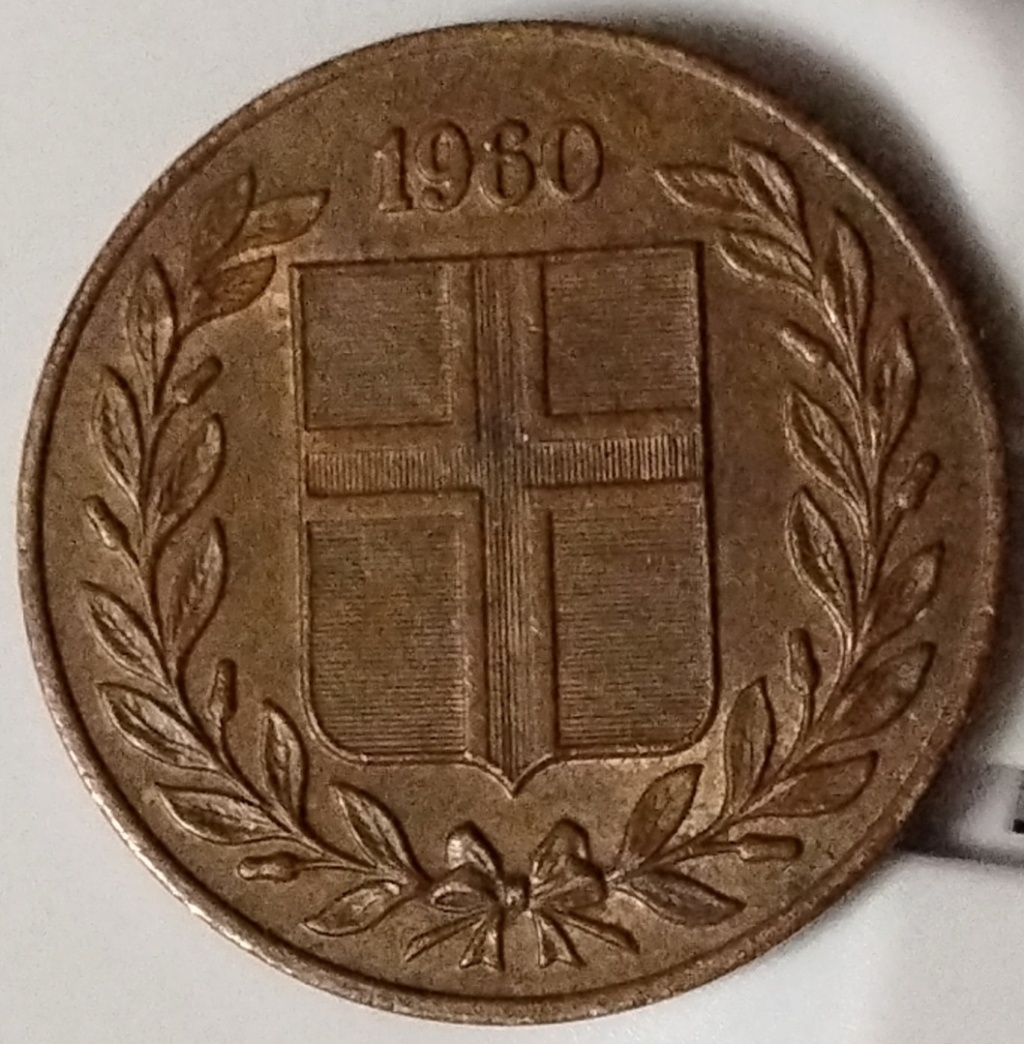 5aurar Islandia 1960 Cm240829