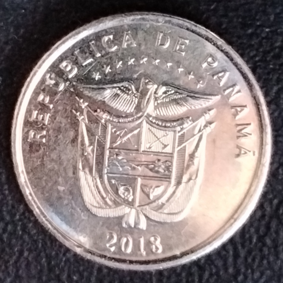 1/10 Panamá 2018 Balboa Cm241223