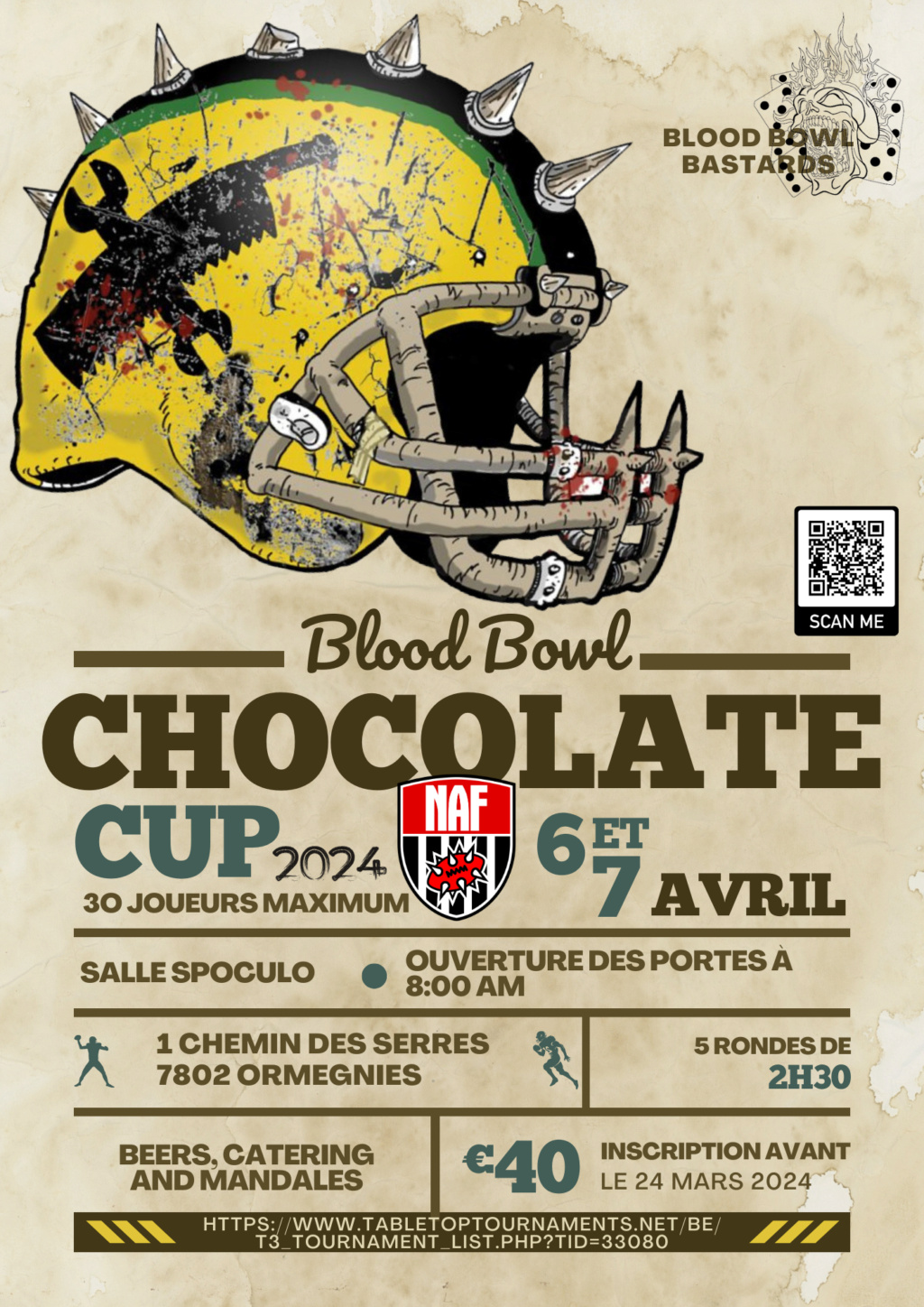 Chocolate Cup 2024 -  06-07/04/2024 - Belgique Affich14