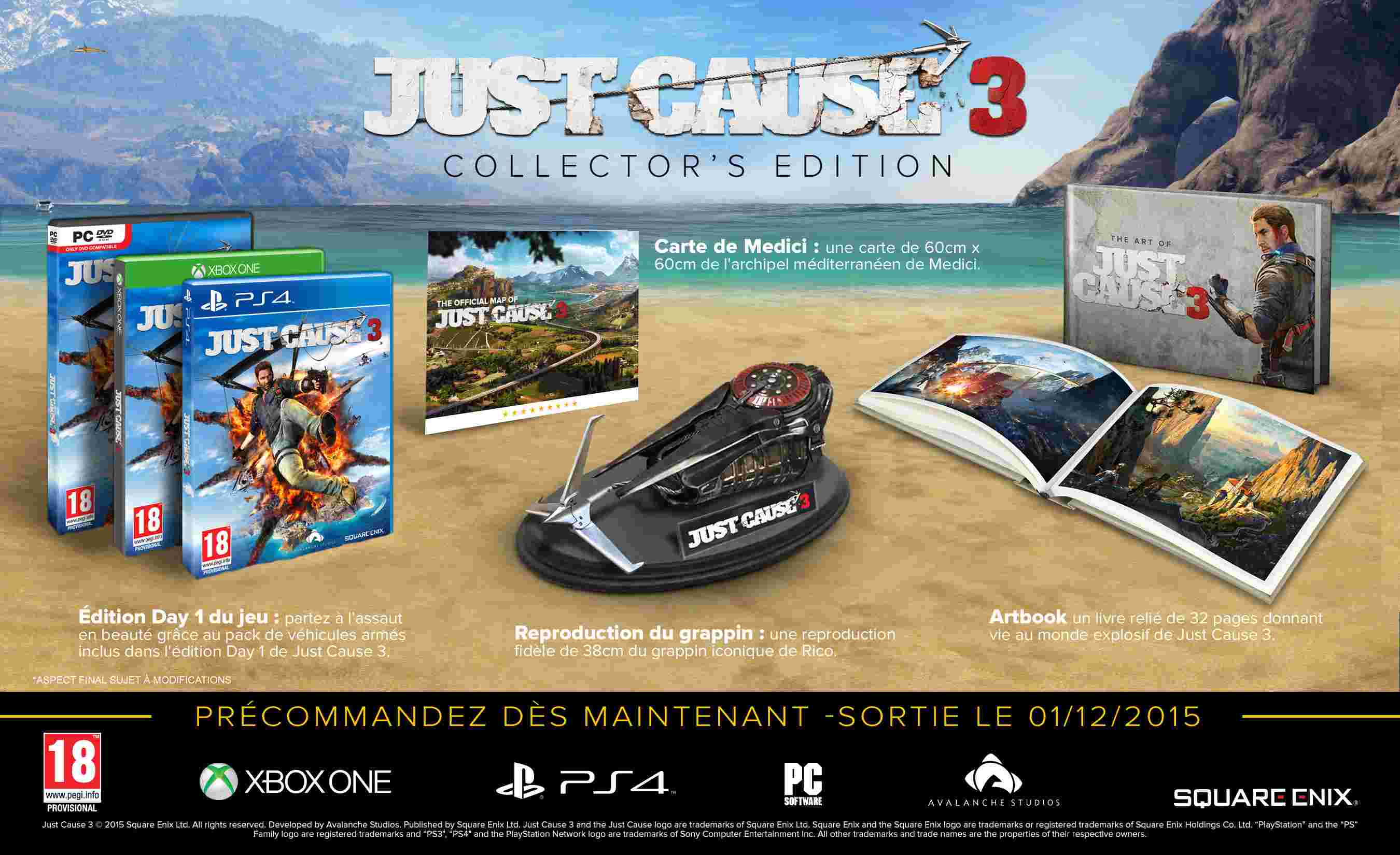 Just Cause 3 - L'édition collector dévoilée Jc3_ce10