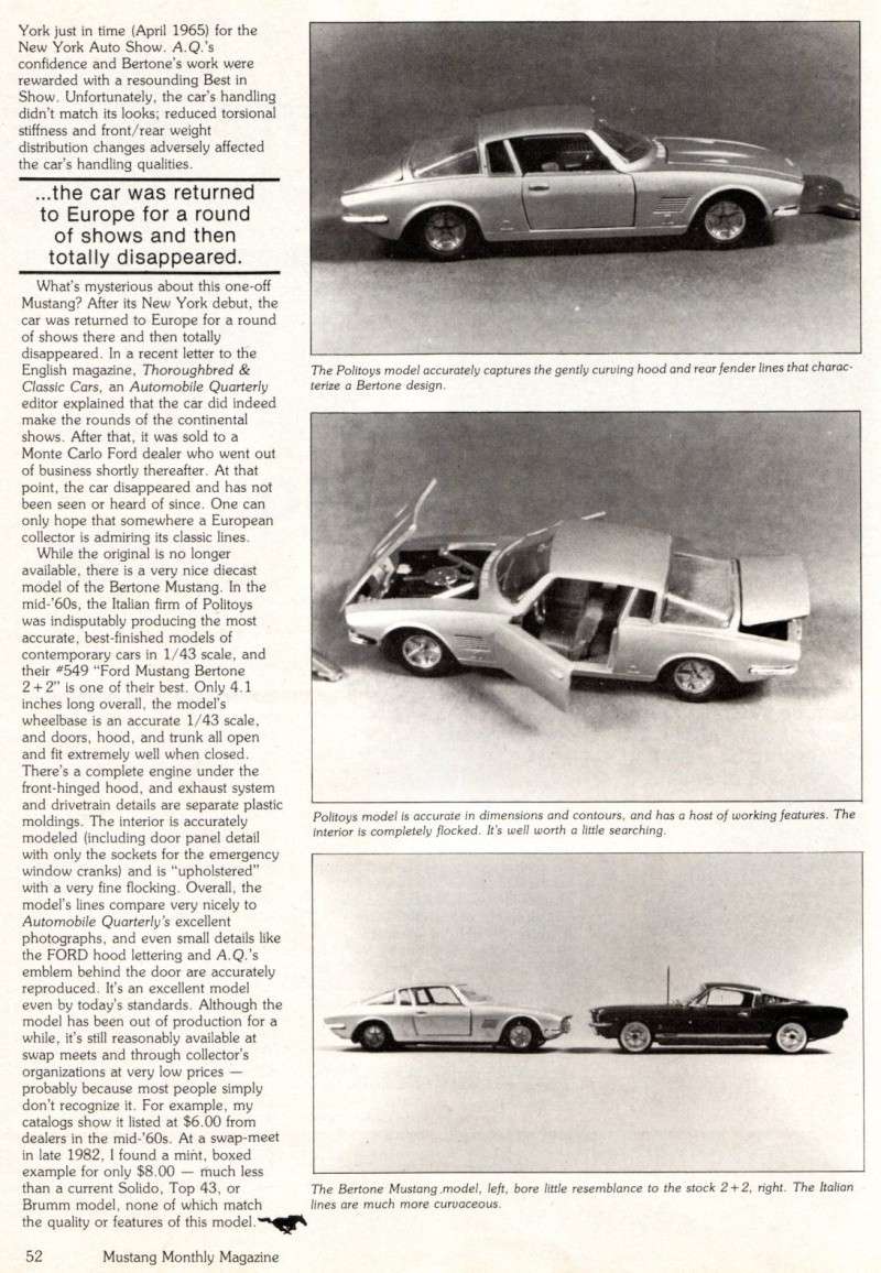 Mustang Bertone 1965 Berton11