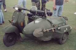 vespa - side car ....VESPA Army10