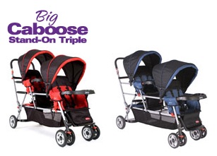 poussette triple joovy