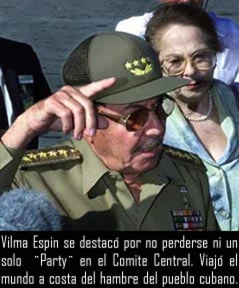 Cuba: Vilma Espín de Castro Puerca12