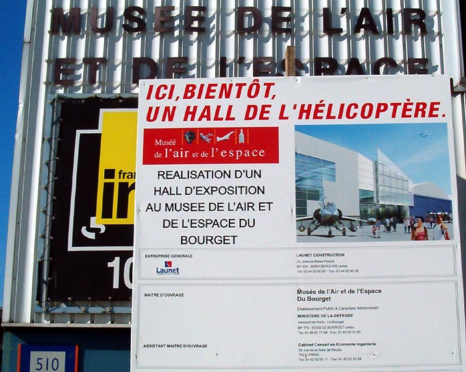 Hall Hélicoptère au Musée du Bourget ... Photo617