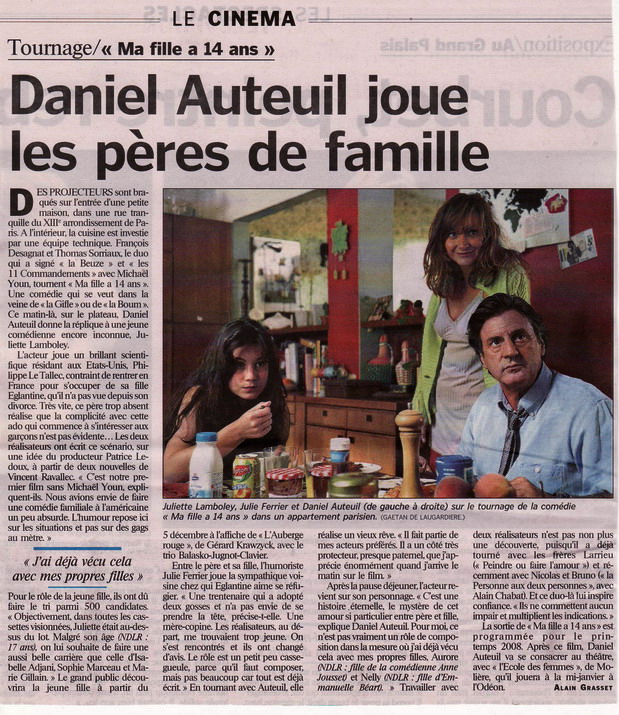 maud au cinema "ma fille a 15 ans" Articl12