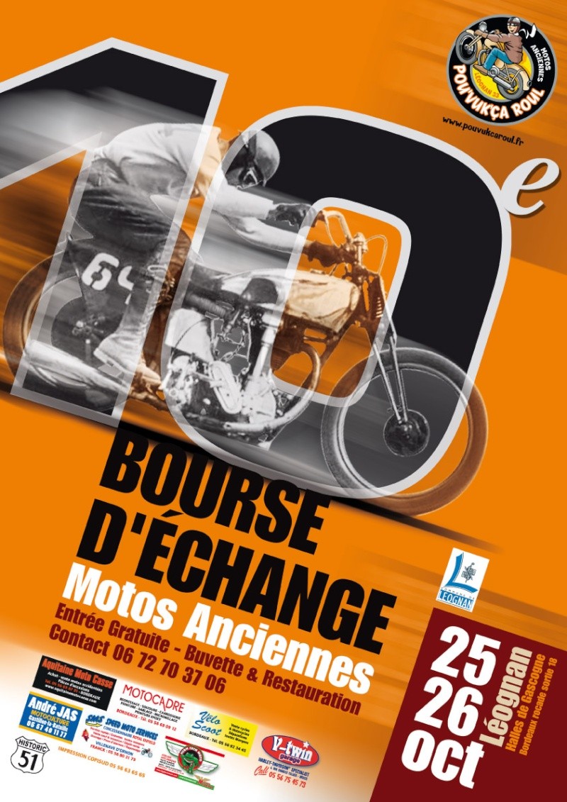 Bourse de Léognan (33 ) le 25 et 26 Octobre Affich10