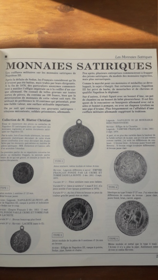 Monnaie satirique Napoléon III 20190427