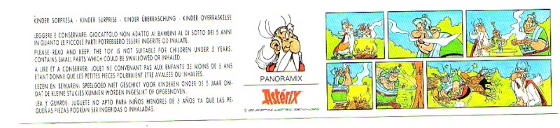 Astérix kinder 1990 Bpz_pa10